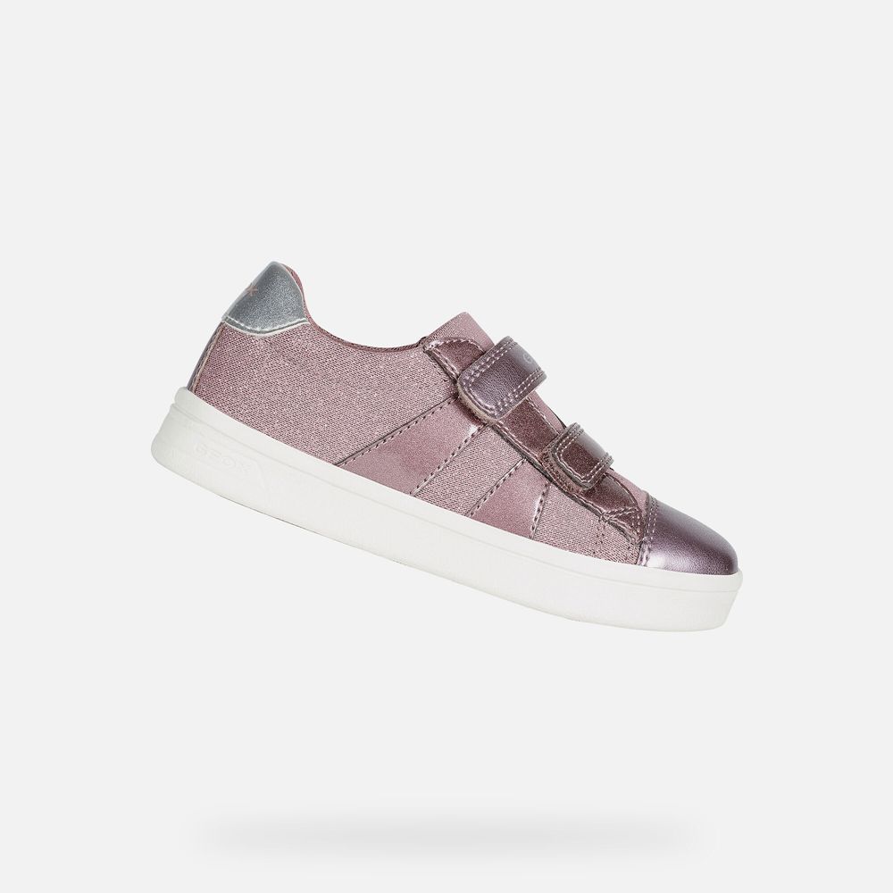 Tenis Geox Menina Rosa - Djrock - KSBYO2315